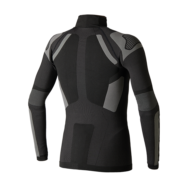 Spidi Seamless Camiseta de base para motocicleta | Hombres | Negro/Gris | L77010 