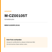 Akrapovic Schalldämpfer BMW S1000RR (18-18) M-CZ00105T — Platzhalter, kein Herstellerfoto verfügbar