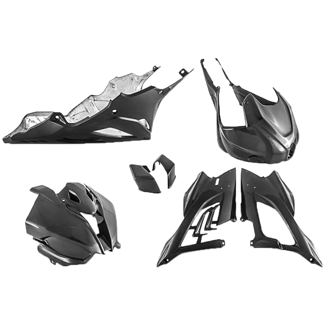 Conjunto de carenado frontal "Race" de carbono para BMW S1000RR K67 (19-22) Fullsix 