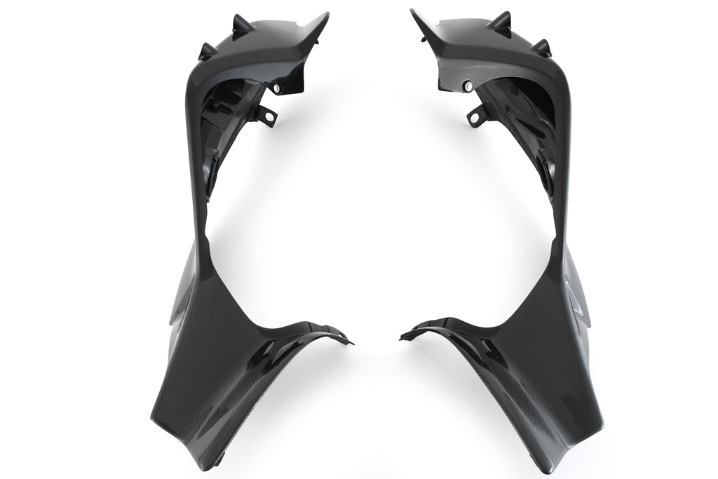 Carcasa trasera inferior izquierda y derecha de carbono Fullsix Ducati Panigale V4/S (2025) 