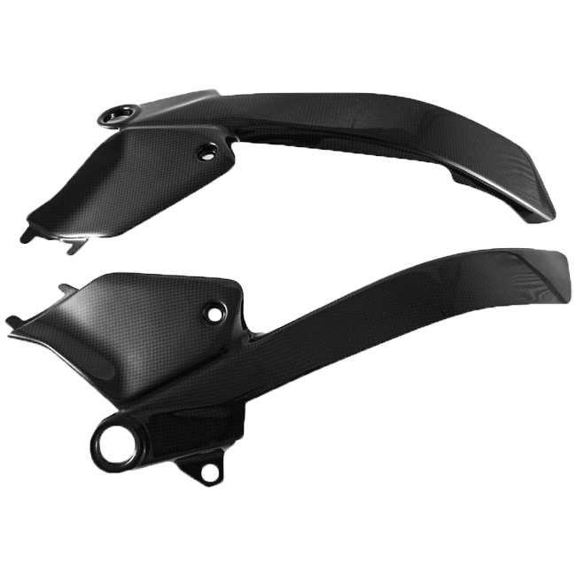 Juego de cubiertas de chasis alargadas de carbono Fullsix para Ducati Panigale V4/S (2025) 