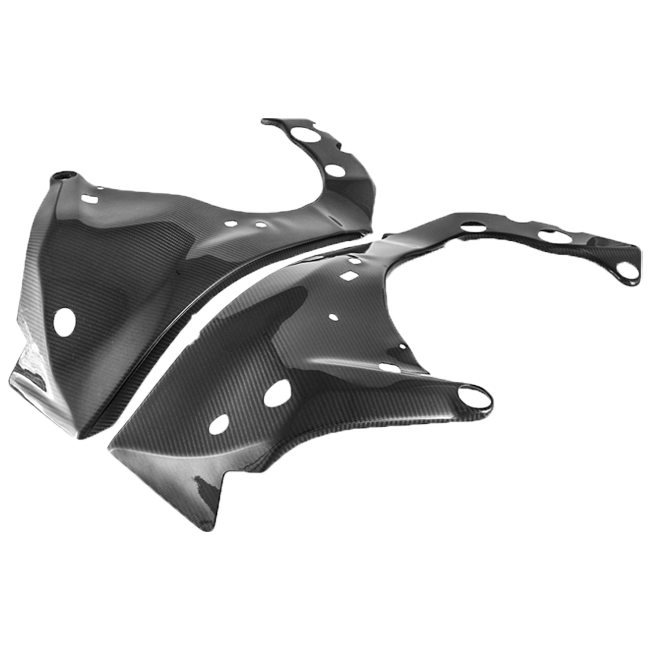 Cubiertas de marco de carbono Fullsix Yamaha YZF-R1/M RN32, RN49 y RN65 (15-25) 