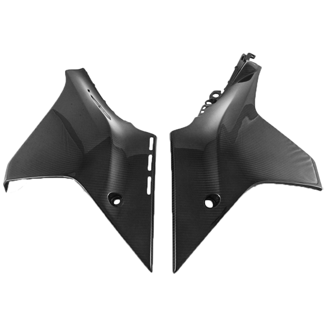 Juego de piezas laterales de carenado "Interior" de carbono Fullsix para Yamaha YZF-R1/M RN65 (20-25) 