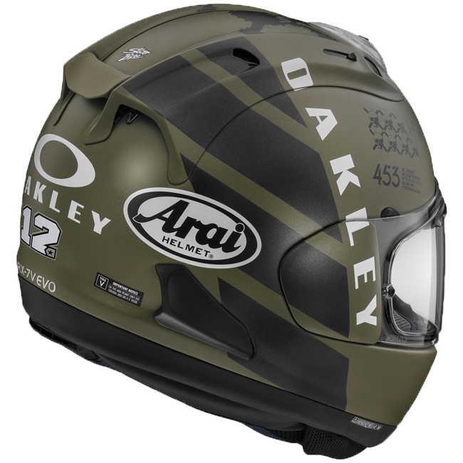 Casco Arai RX-7V Evo Maverick Viñales Replica Oakley 2024 137-0342 