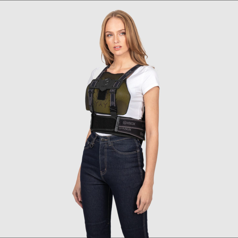 Knox Micro-Lock Protector de pecho | Mujer | Negro | 1014729044200 