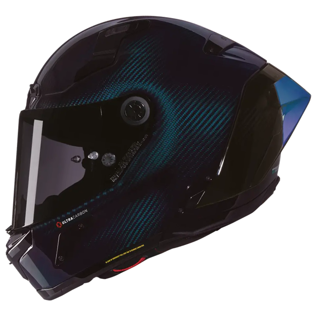 Nolan X-804 RS Casco Ultra Carbono Brillante Azul Liquido 328 