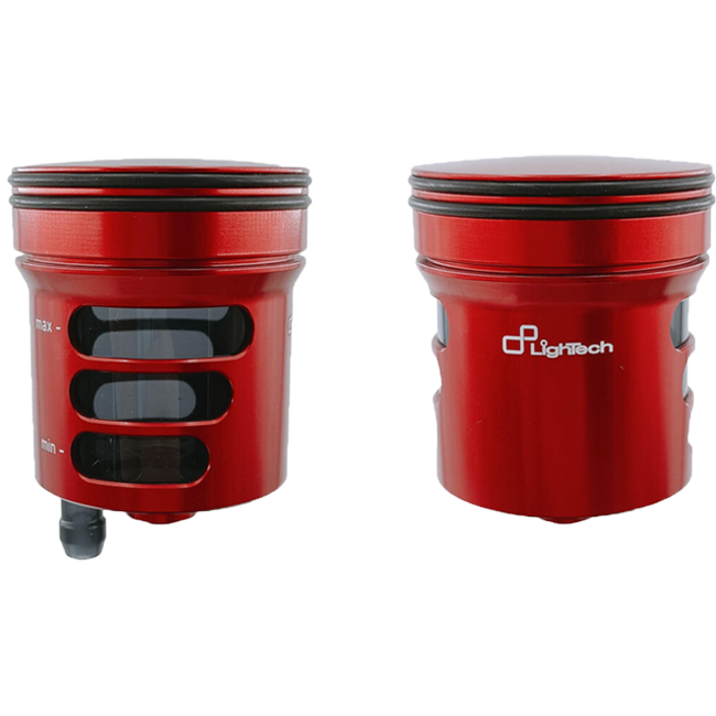 Depósito de freno y embrague LighTech 30 cm³ – Aluminio CNC, colorido | Depósito universal para motocicletas 