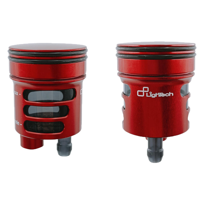 Depósito de aceite de freno y embrague LighTech 16 cm³ – Aluminio CNC, colorido | Depósito universal para motocicletas 