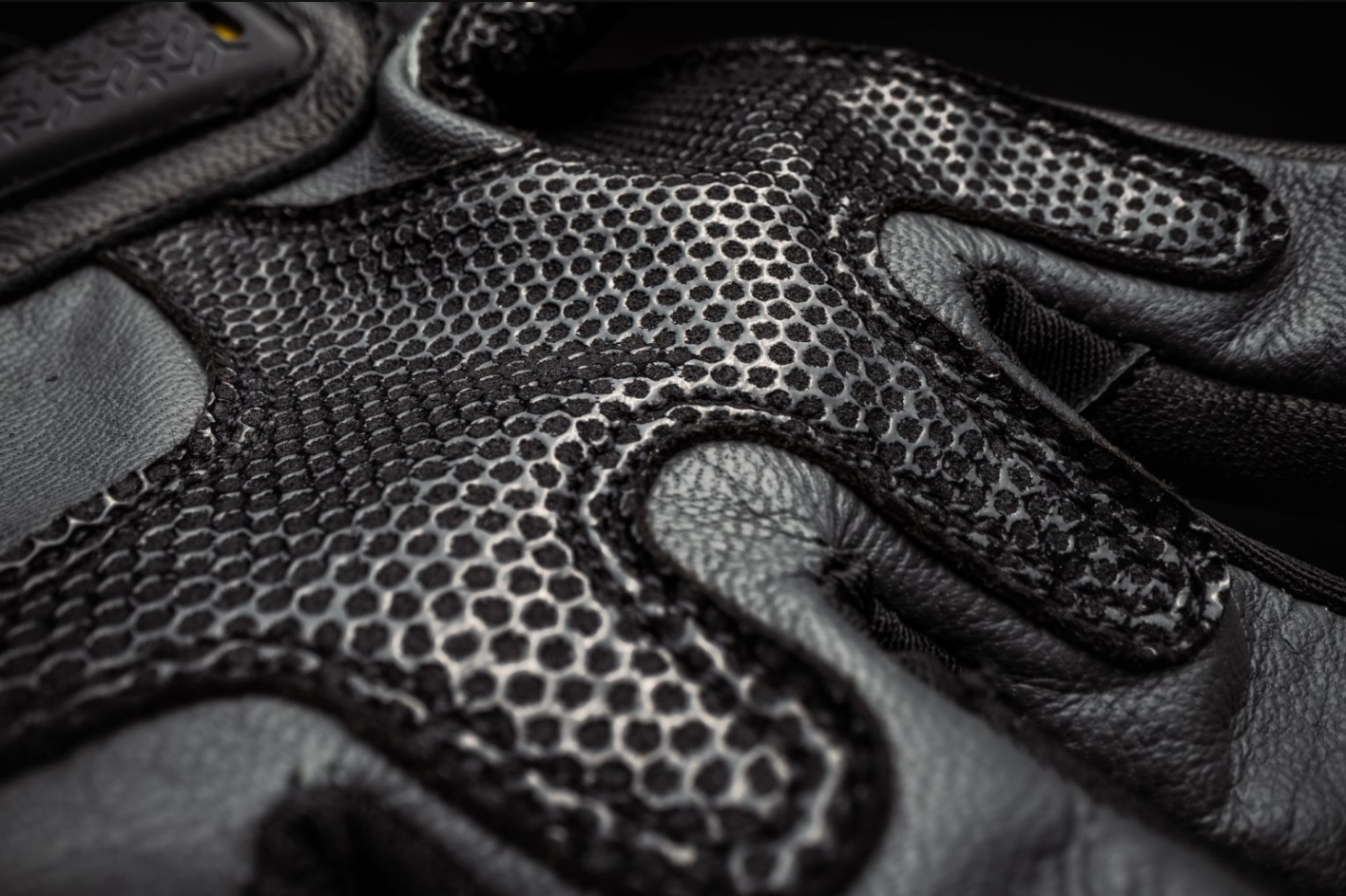 Knox Oulton MK2 Sport Lederhandschuhe | Herren | Schwarz/Weiß | 1011352160050