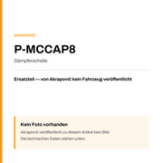 Akrapovic Dämpferschelle P-MCCAP8 — Platzhalter, kein Herstellerfoto verfügbar
