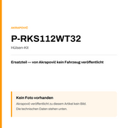Akrapovic Hülsen-Kit P-RKS112WT32 — Platzhalter, kein Herstellerfoto verfügbar