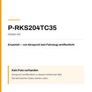 Akrapovic Hülsen-Kit P-RKS204TC35 — Platzhalter, kein Herstellerfoto verfügbar