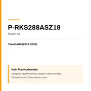 Akrapovic Hülsen-Kit Yamaha R6 (15-26) P-RKS288ASZ19 — Platzhalter, kein Herstellerfoto verfügbar