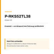 Akrapovic Hülsen-Kit P-RKS52TL38 — Platzhalter, kein Herstellerfoto verfügbar