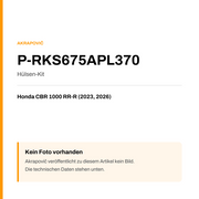 Akrapovic Hülsen-Kit Honda CBR 1000 RR-R (23-26) P-RKS675APL370 — Platzhalter, kein Herstellerfoto verfügbar
