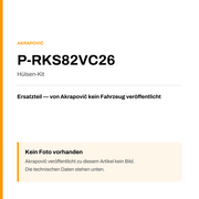Akrapovic Hülsen-Kit P-RKS82VC26 — Platzhalter, kein Herstellerfoto verfügbar