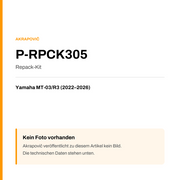 Akrapovic Repack-Kit Yamaha MT-03 / R3 (22-26) P-RPCK305 — Platzhalter, kein Herstellerfoto verfügbar