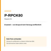 Akrapovic Repack-Kit P-RPCK80 — Platzhalter, kein Herstellerfoto verfügbar