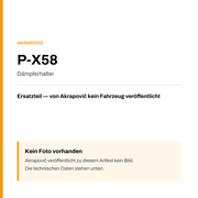 Akrapovic Dämpferhalter P-X58 — Platzhalter, kein Herstellerfoto verfügbar