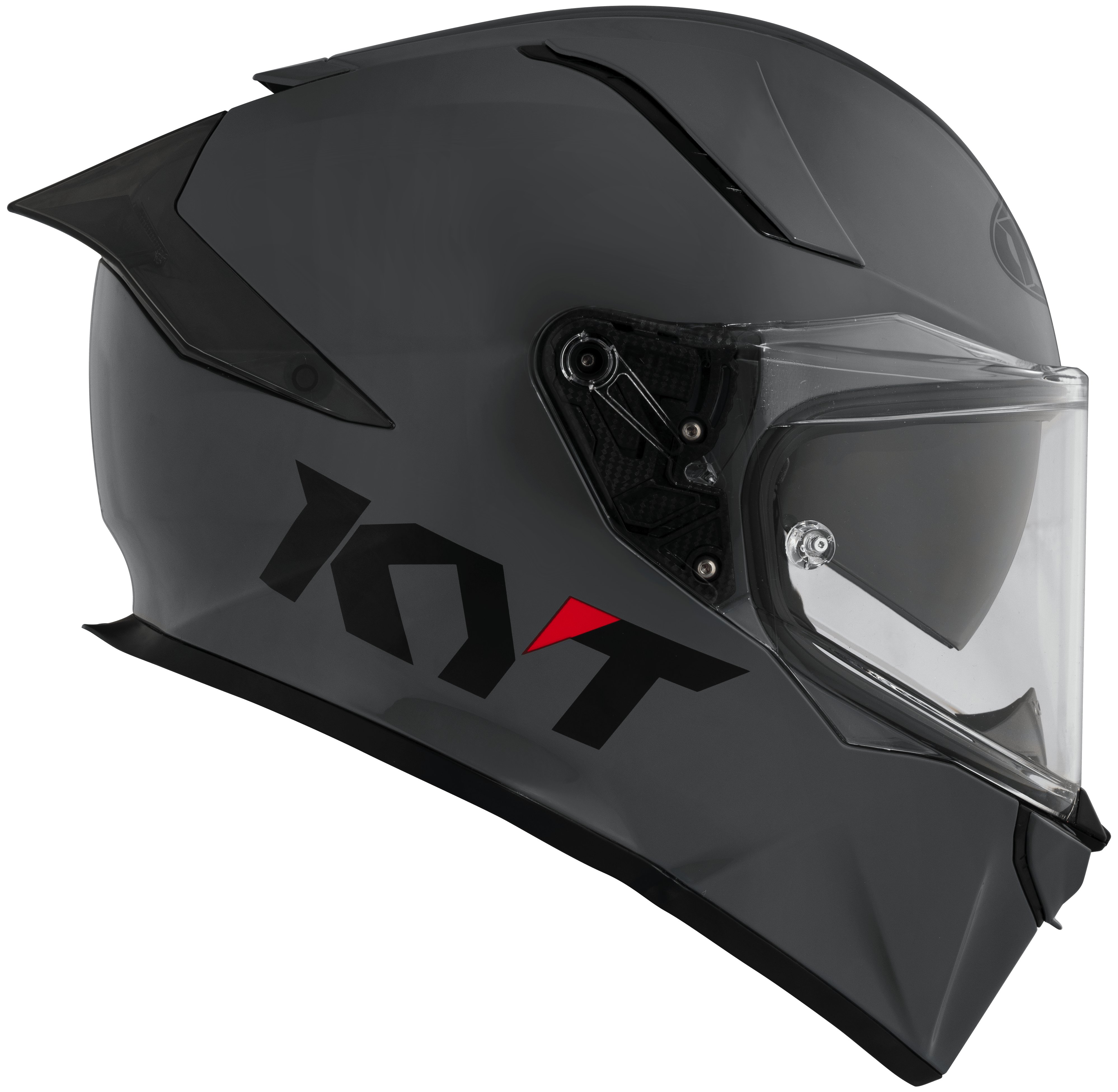 KYT R2R Casco Plano Gris Y6R200W1 