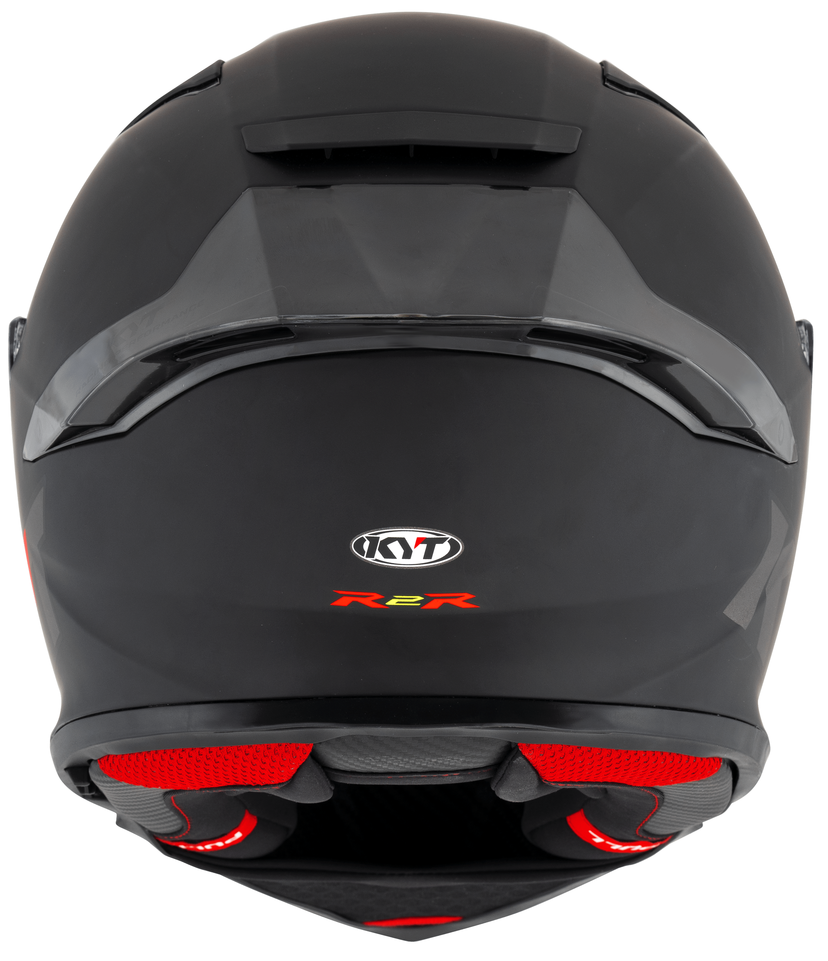 KYT R2R Casco Plano negro mate Y6R200X6 