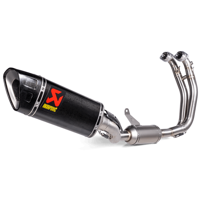 Sistema de escape completo Akrapovic Racing (Carbono) Aprilia RS 660 (20-25) S-A6R3-APLC 