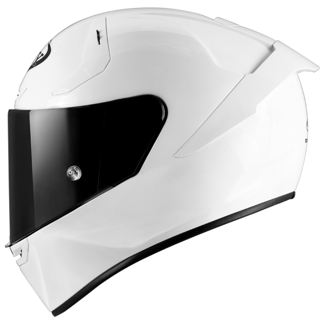 Suomy SR-GP Evo Casco Liso Blanco Perla Brillante K6S200W3 