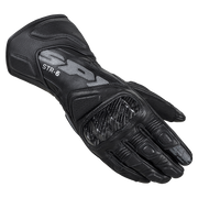 Guantes de cuero para moto Spidi STR-6 Racing | Hombre | Negro | A221026 