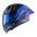 Nexx X.R3R Casco Swirl Carbon Azul Profundo Oro 01XR323489126 