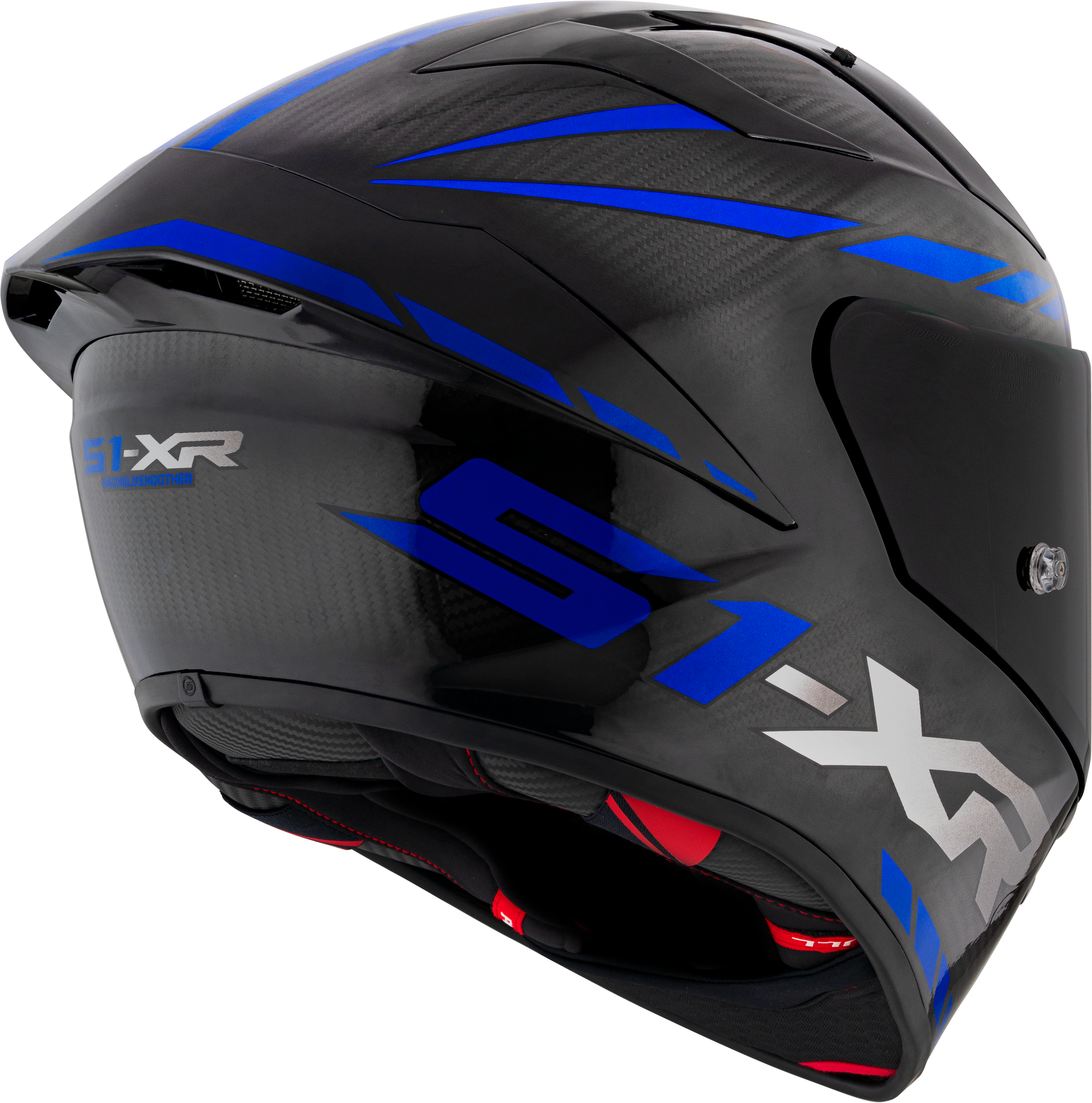 Casco Suomy S1-XR GP Carbono Hypersonic Azul K6SX0006 