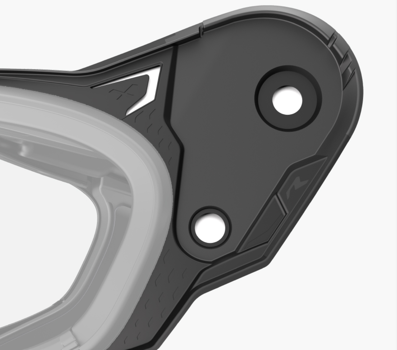 Nexx X.R3R Casco Swirl Carbon Rojo Plata 01XR323489023 