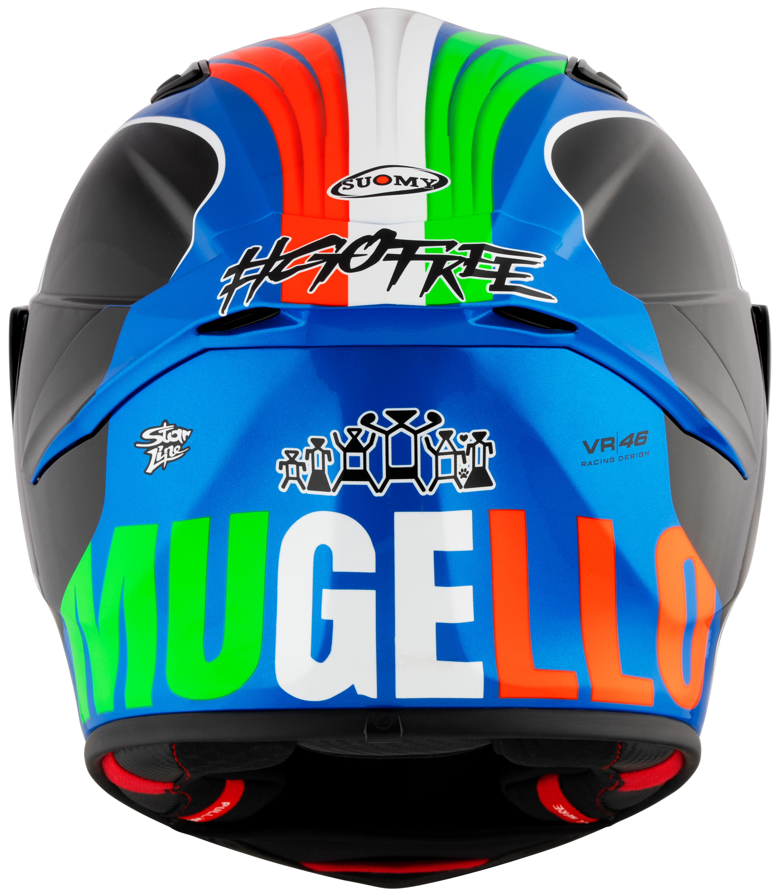 Suomy Track-1 Casco Francesco Pecco Bagnaia Mugello 2022 Réplica K6T10016 