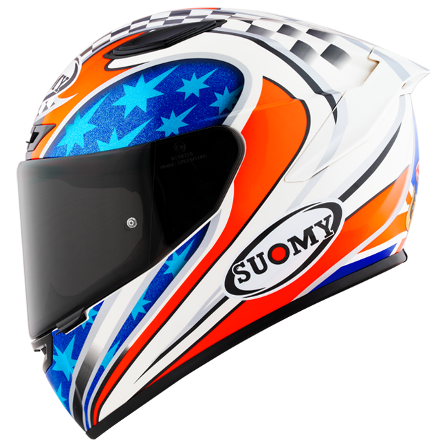 Suomy Track-1 Casco Troy Bayliss Réplica 2002 K6T10018 