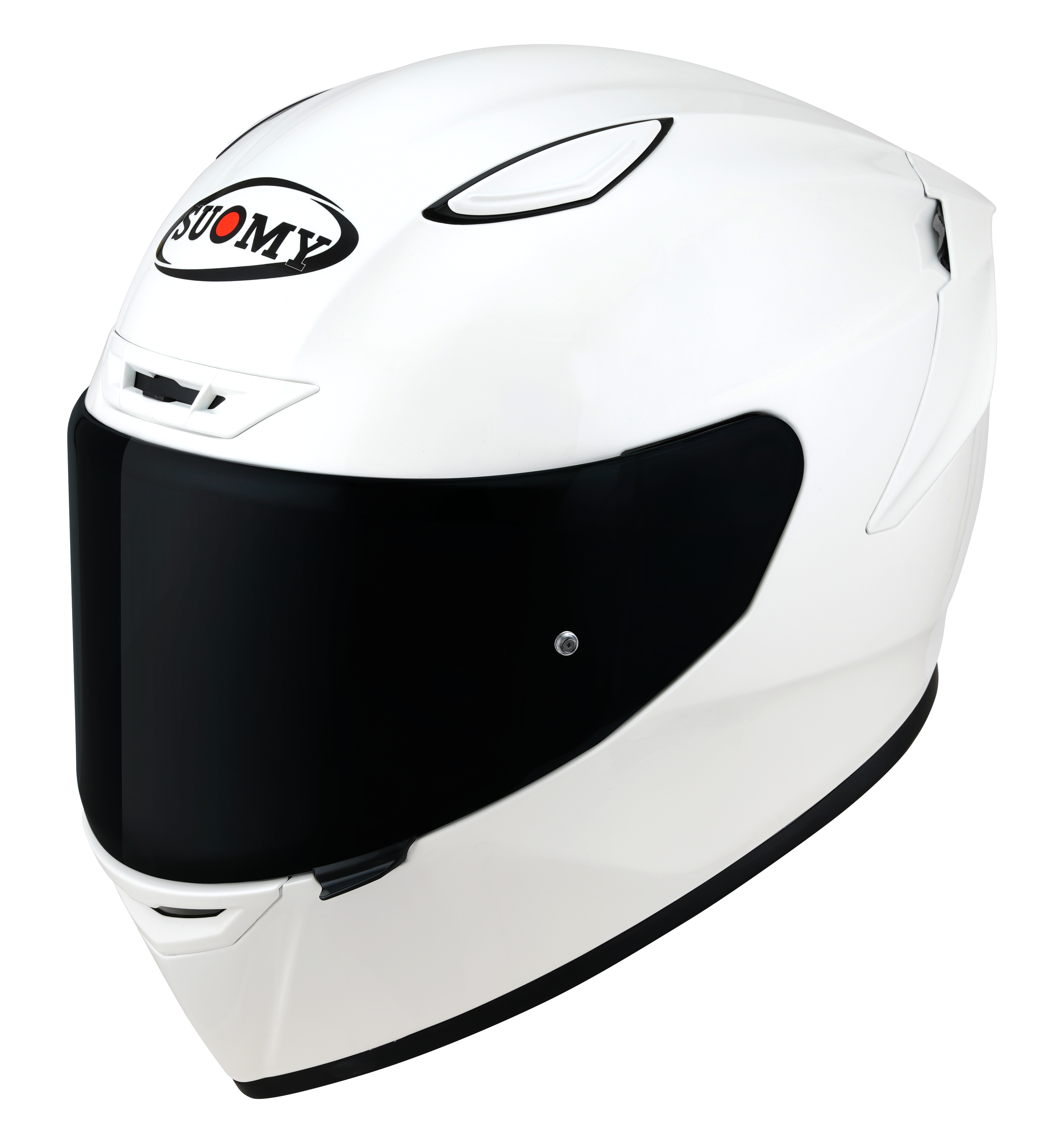 Suomy Track-1 Casco blanco brillante K6T100W3 