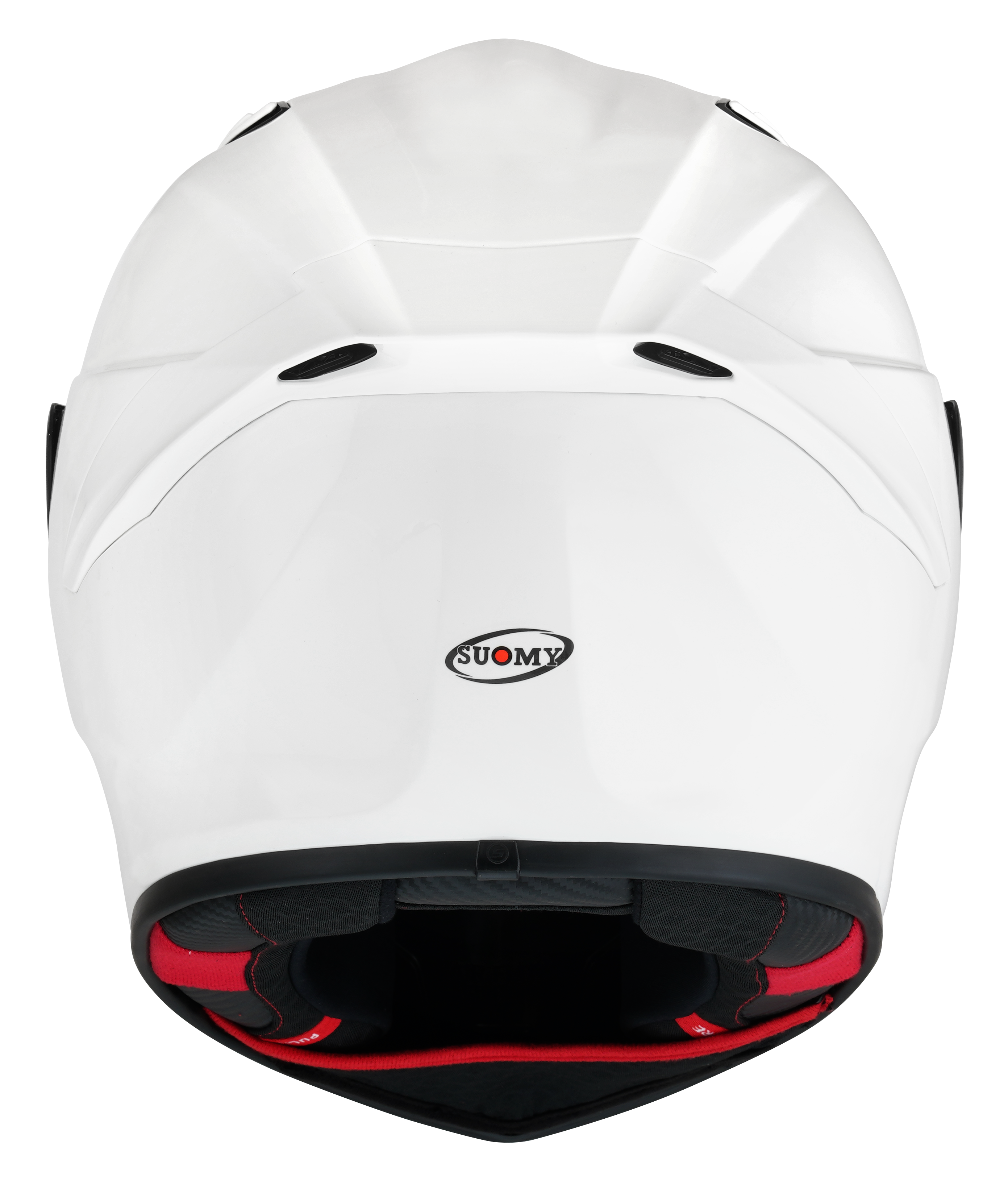 Suomy Track-1 Casco blanco brillante K6T100W3 