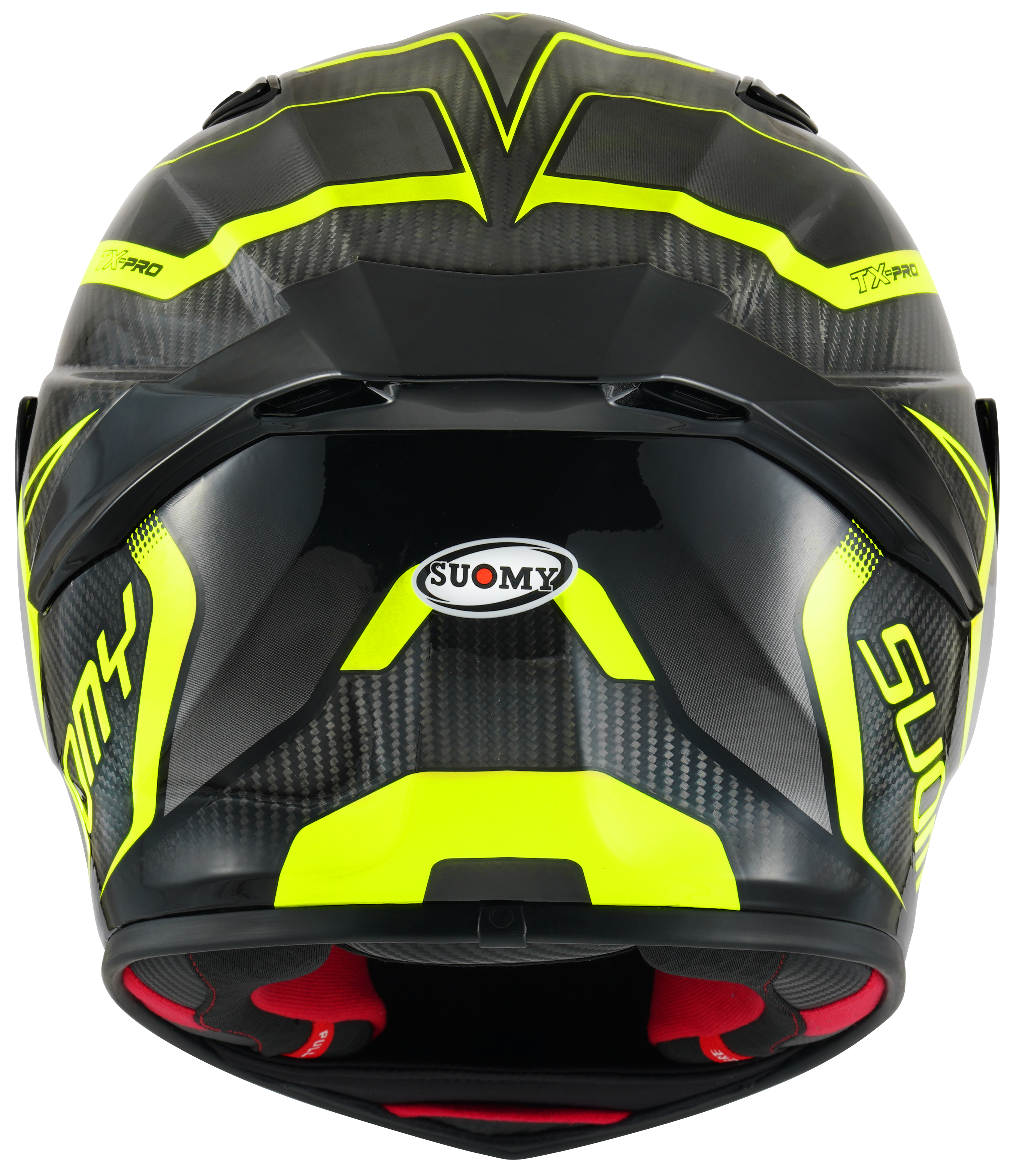 Suomy TX-Pro Casco Carbono Advance Amarillo Fluo K6TX0005 