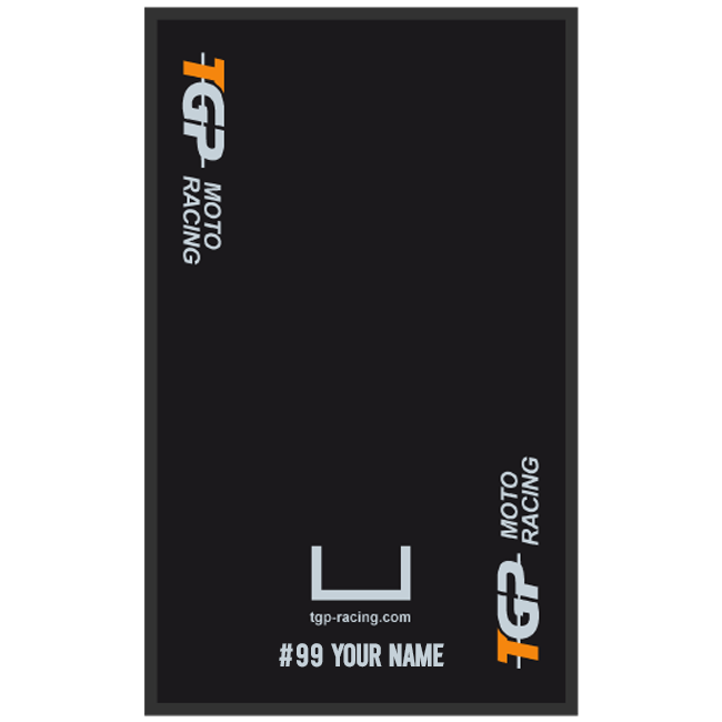 Alfombra para boxes y garajes de motocicleta Prime 150 x 240 cm TGP MotoRacing 
