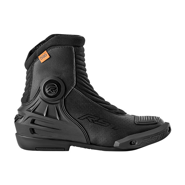 RST Tractech EVO III D3O Botas cortas de motocicleta impermeables | Hombre | Negro | 103701 