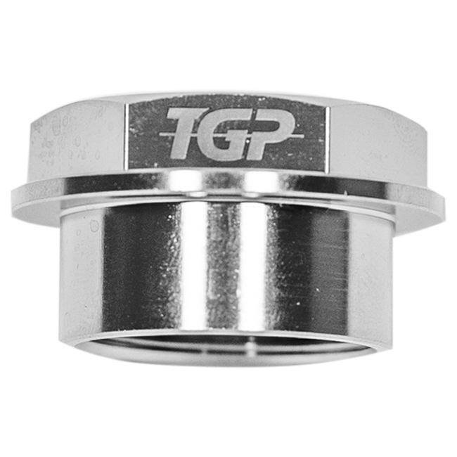 Tuerca de titanio M25x1.25 para el eje de la rueda delantera Ducati Panigale V4/S/R (18-24) TGP 