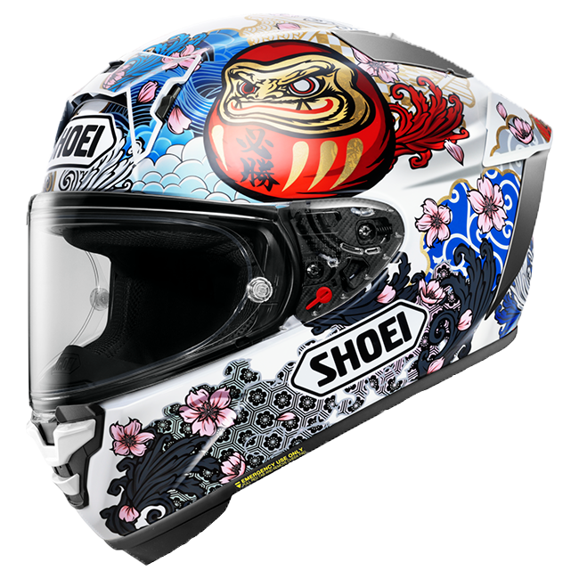 Shoei X-SPR PRO Casco Márquez Motegi5 TC-6 - Réplica de Marc Márquez Motegi 2025 