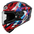 Shoei X-SPR PRO casco Valion TC-10 Rojo / Azul / Púrpura 