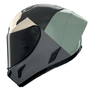 Casco Nolan X-804 RS Ultra Carbon Blocco Verde Grisáceo/Antracita/Marfil 370 