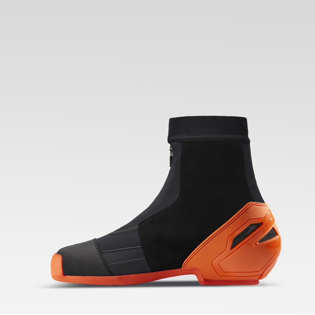 XPD X10-R Botas de Moto de Competición y Calle | Hombre | Negro/Naranja 