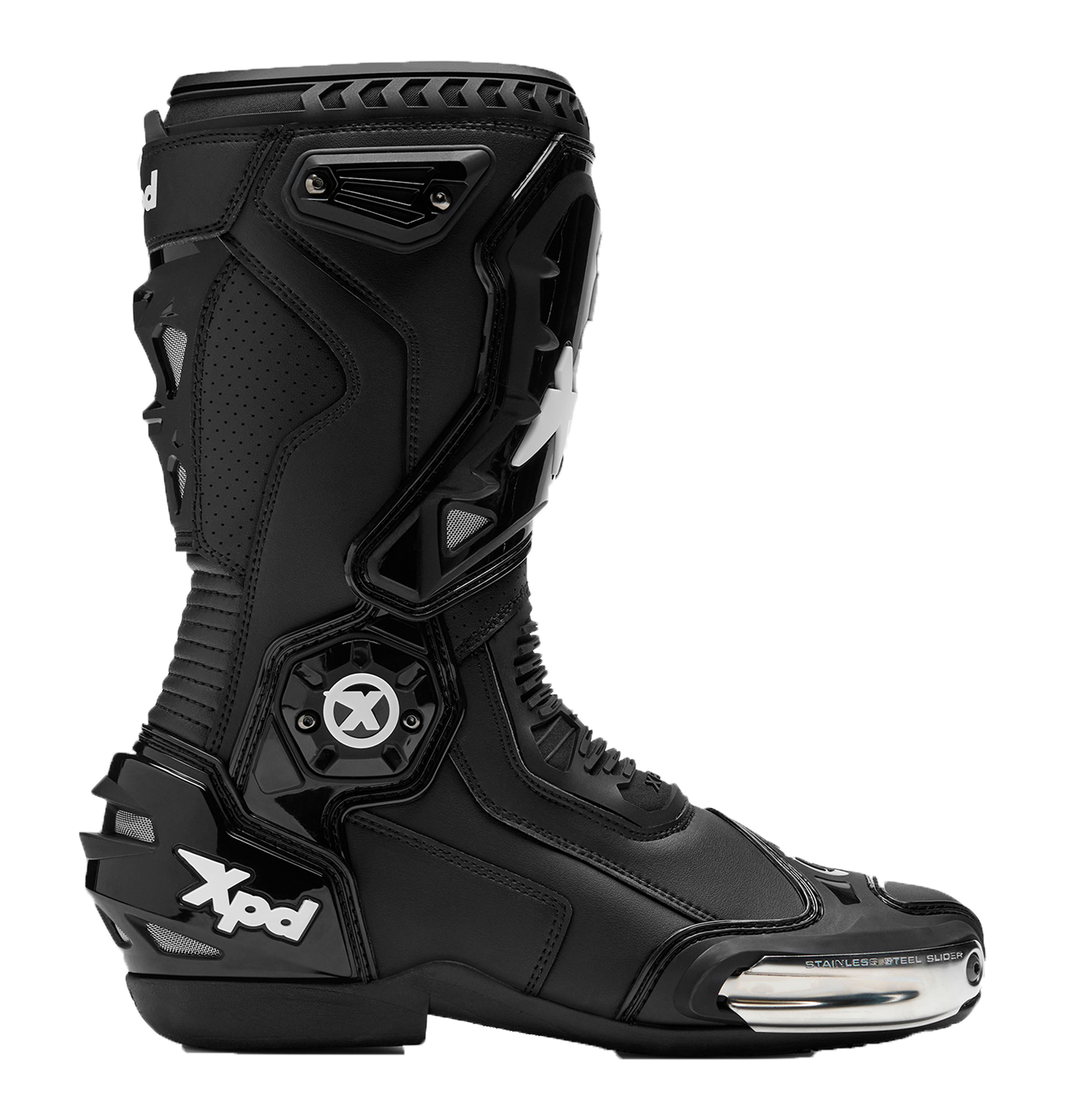 Botas de moto XPD XP6-S | Hombre | Negro 