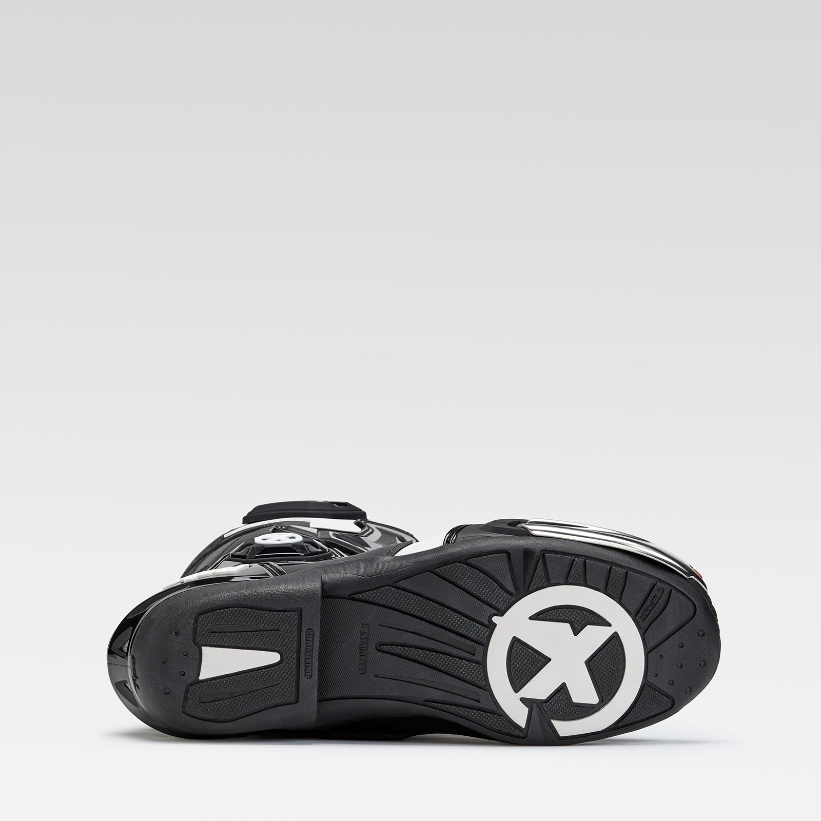 XPD XP6-S botas de moto | Hombre | Blanco/Negro 