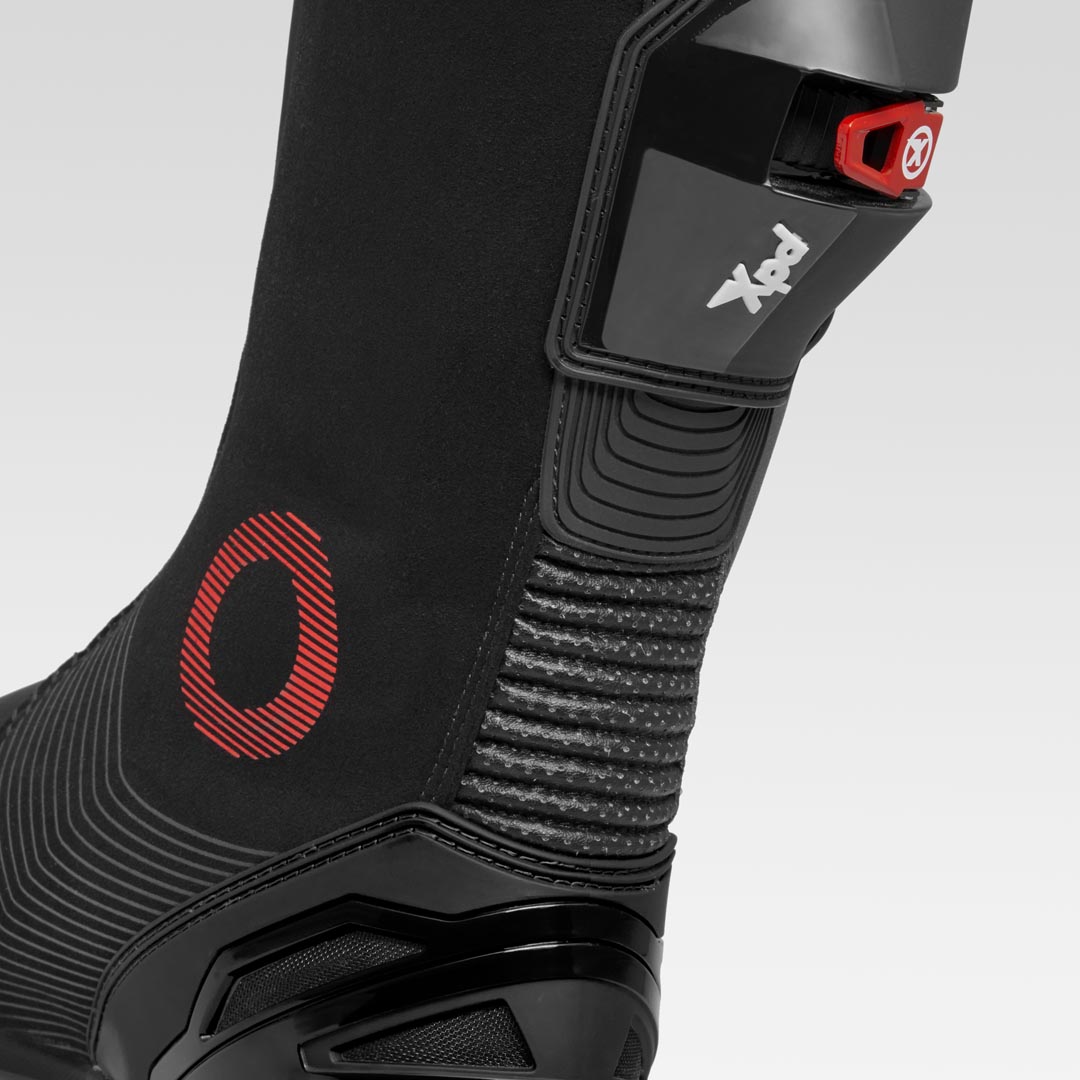 XPD XP9-S Botas de moto de carreras y de calle | Hombre | Negro 