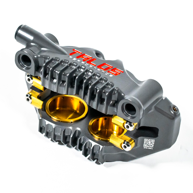 Talos X75 SBK Racing Monoblock P4 32/36 108mm pinza de freno delantera izquierda | X75.108.HD.L 