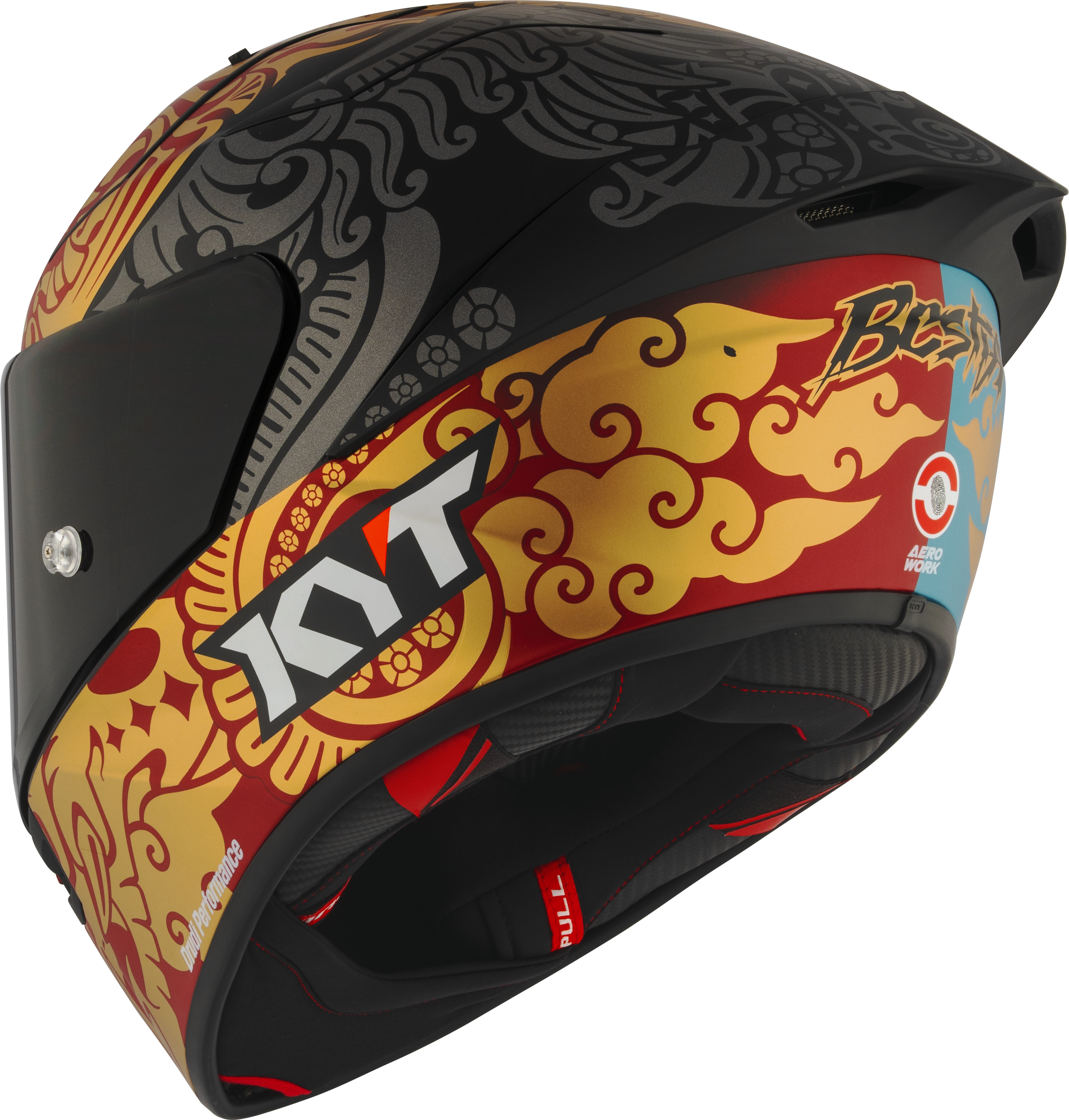 KYT KX-1 Race GP Casco Réplica Enea Bastianini Indonesia 2023 Y6KX0004 