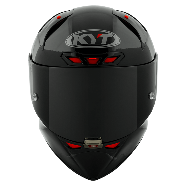 KYT KX-1 Race GP Casco Sencillo Negro Y6KX00W6 