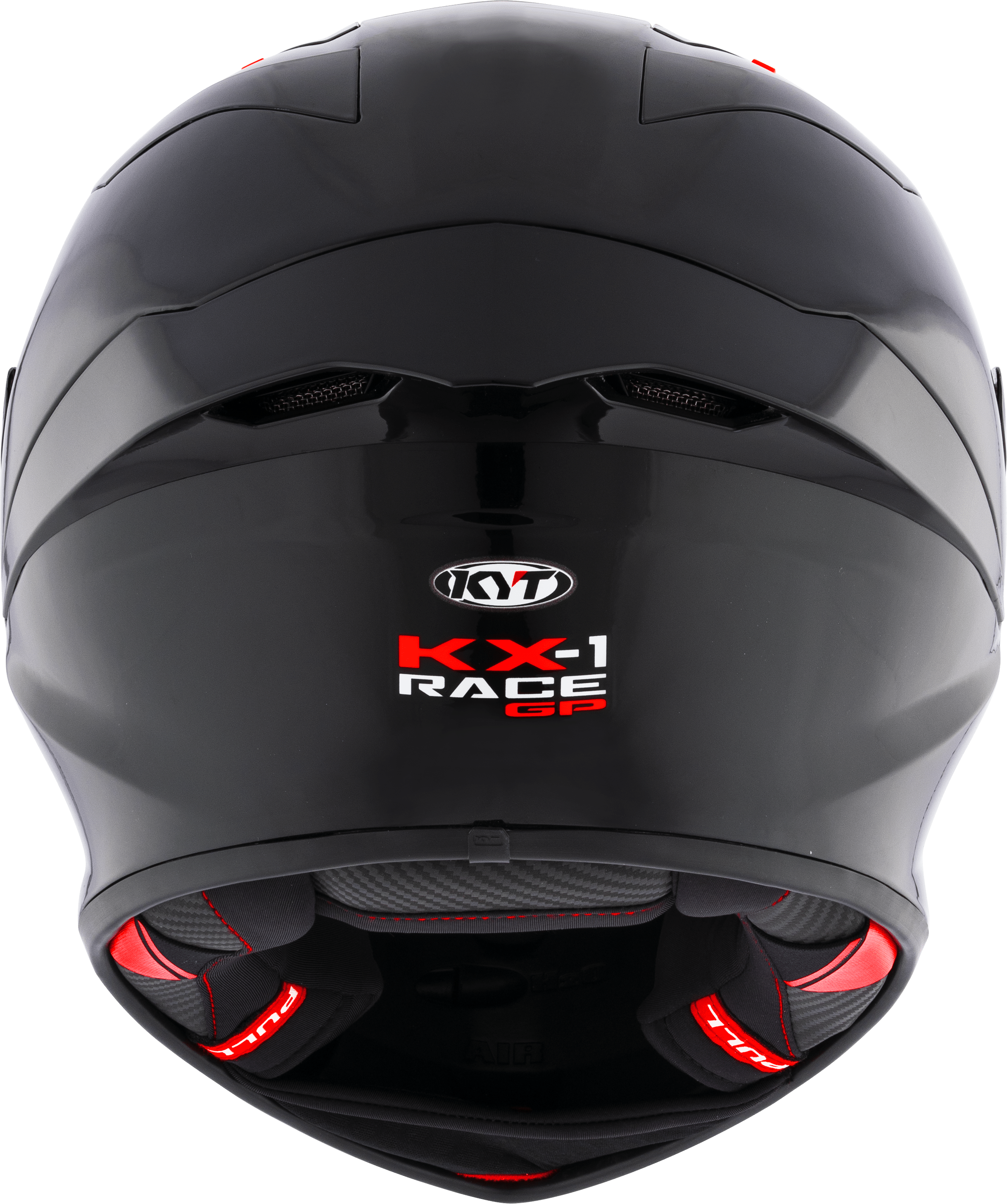 KYT KX-1 Race GP Casco Sencillo Negro Y6KX00W6 